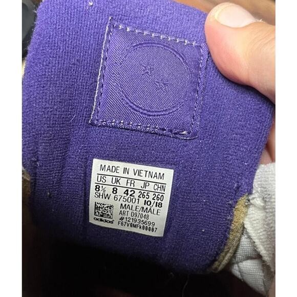 Adidas Dragon Ball Z x Yung-1 'Frieza' sz Men's 8.5 D97048 Pink Purple Anime - Picture 6 of 9